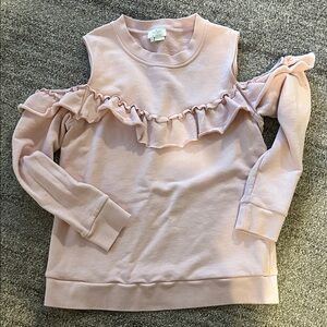 Kate Spade Pink Cold Shoulder Top